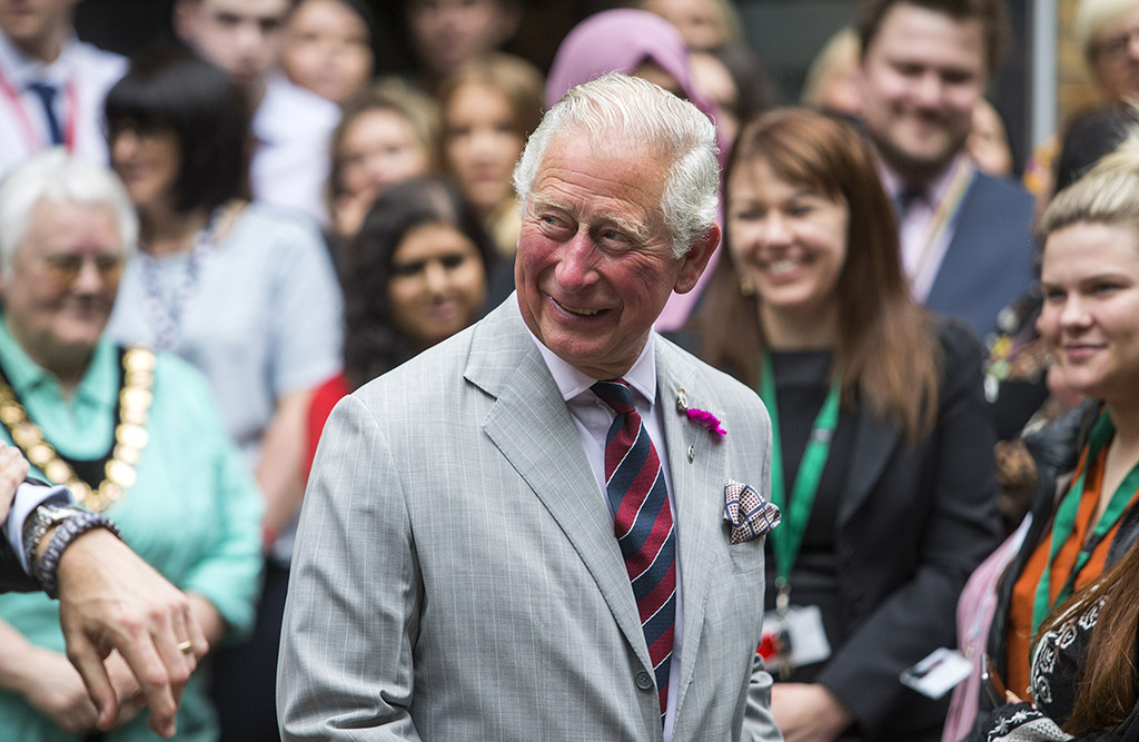 HRH Prince Charles visits in the Prince's Trust in South Wales